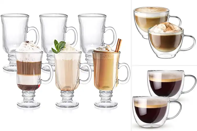 Detailed view of Best Cappuccino Glass Cups