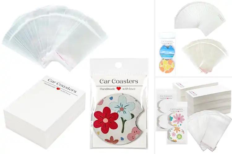 Detailed view of Best Car Coasters Packages: Top 10 Eco-Friendly Display Kits