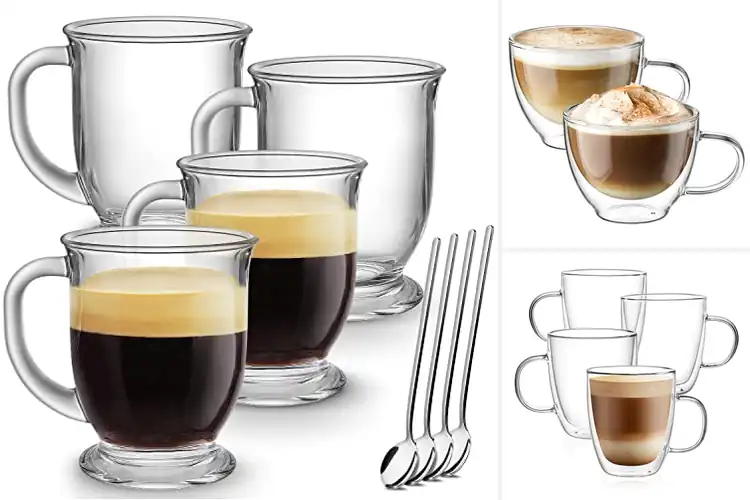 Detailed view of Best Clear Latte Mugs for a Stunning Coffee Experience