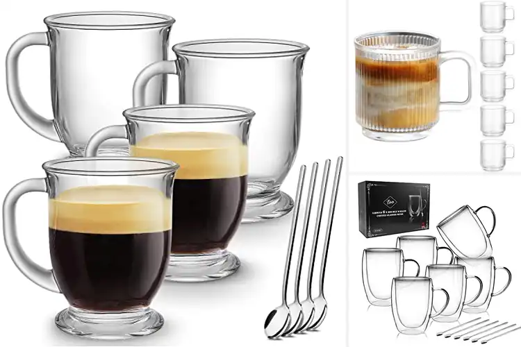 Detailed view of Best Glass Coffee Mugs