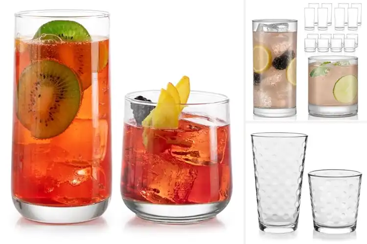 Detailed view of Best Glass Drinkware Sets for Stylish Sipping