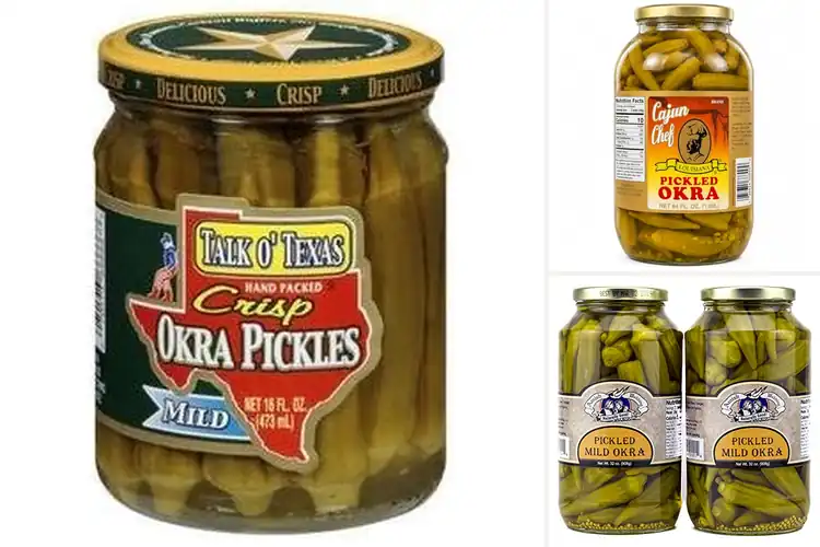 Detailed view of Best Mild Pickled Okras: 10 Crunchy Southern Favorites