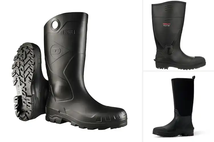 Detailed view of Best Rubber Boots