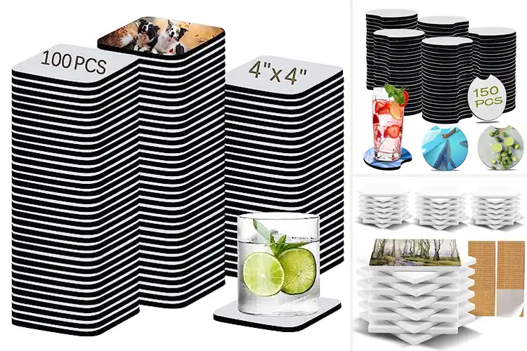 Detailed view of Best Sublimation Coasters Blanks